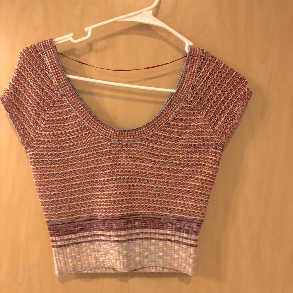 Free people cropped sweater